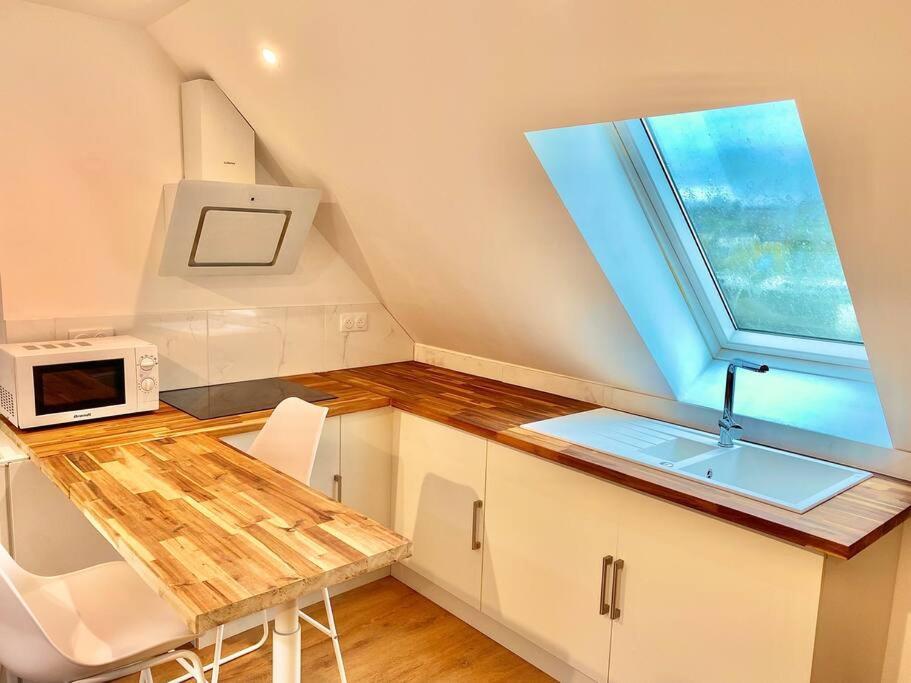 Appartement Renove Proche Gare แก็งแปร์ ภายนอก รูปภาพ